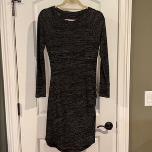 Banana Republic Black and White Knit Dress